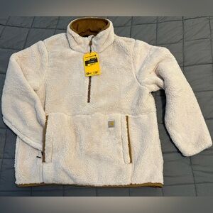 Carhartt fleece 1/4 zip pullover Women’s M